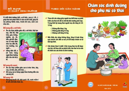 Chăm sóc dinh dưỡng cho phụ nữ có thai